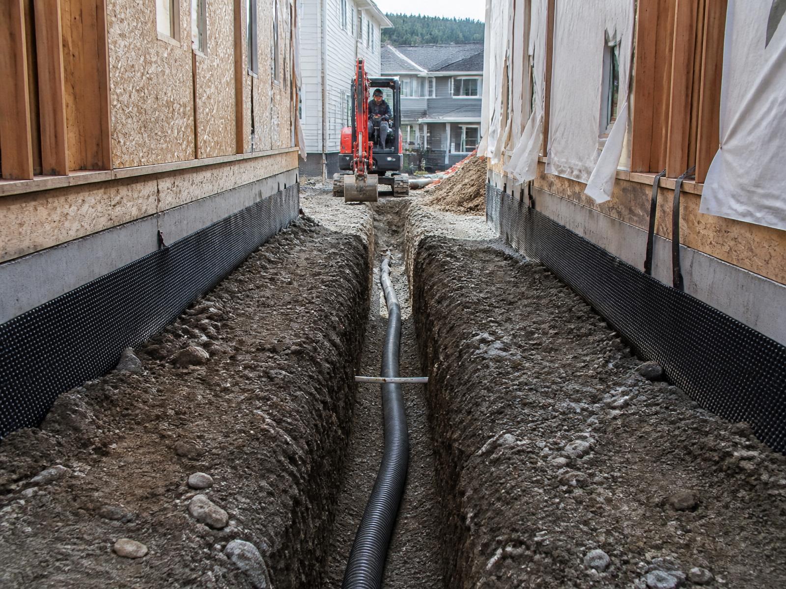 Town Home Development – Underground Utility Systems project image 2